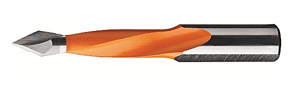 13030757L Сверло сквозн лев вращ ТС Dрез=7 dхв=10 Lобщ=57 Lреж=30 Blacksmith