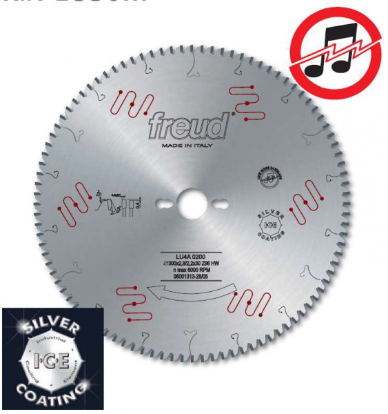 Пильный диск FREUD LU4A 0200 Ф300 х 30x2,8/2,2 х Z96 1 Пильный диск FREUD LU4A 0200 Ф300 х 30x2,8/2,2 х Z96